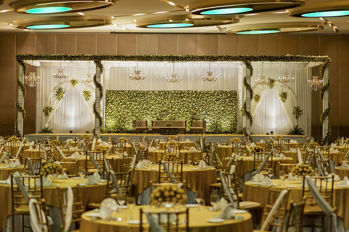 Pullman New Delhi Aerocity : The hotel has Delhis largest pillarless ballroom