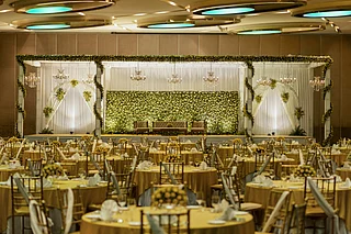 Pullman New Delhi Aerocity : The hotel has Delhis largest pillarless ballroom