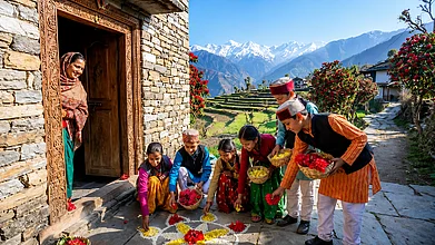Colours of Uttarakhand : Phool Dei in Uttarakhand