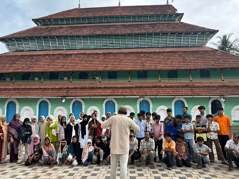 Shihdad at Mishkal Mosque, Kuttichira, Kozhikode