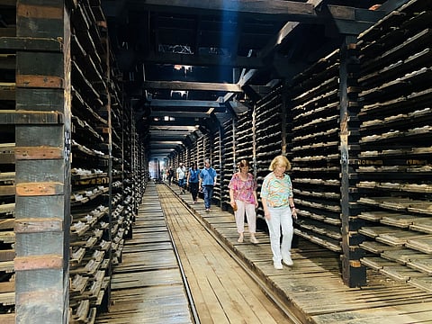 Inside the Commonwealth Tile Factory in Feroke built by the Basel Mission