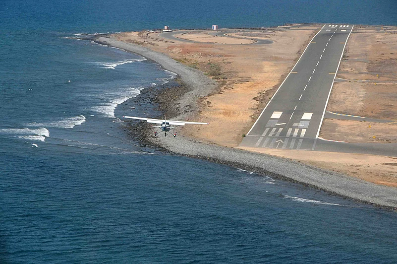 A small aircraft takes off from the runway at Gran Canaria (Representational Image)