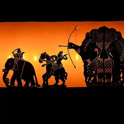 Centuries-old shadow puppetry that continues to illuminate Keralas cultural heritage.