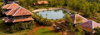 Supplied : Aerial view of Tree of Life AeroVillage Panheli