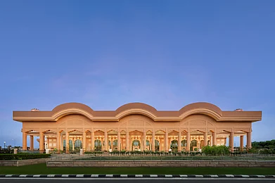 Supplied : The Front Facade of the New Airport Terminal