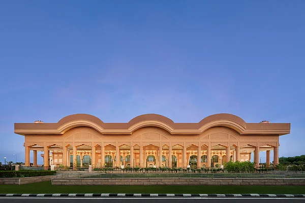 Supplied : The Front Facade of the New Airport Terminal