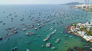 Pexels : Phu Quocs fishing boats line the islands vibrant coastline