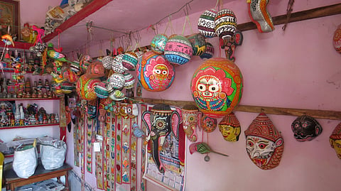 Handicrafts at Raghurajpur
