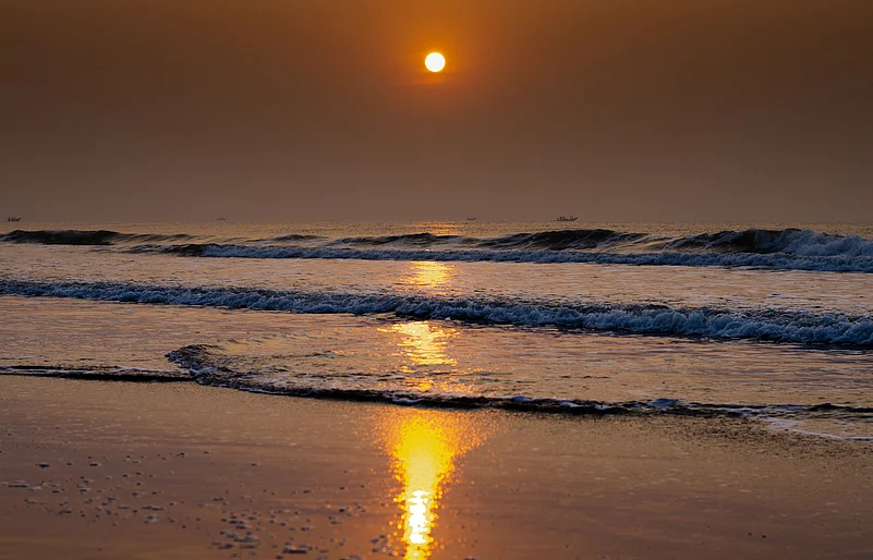 Sunrise at the Golden Beach