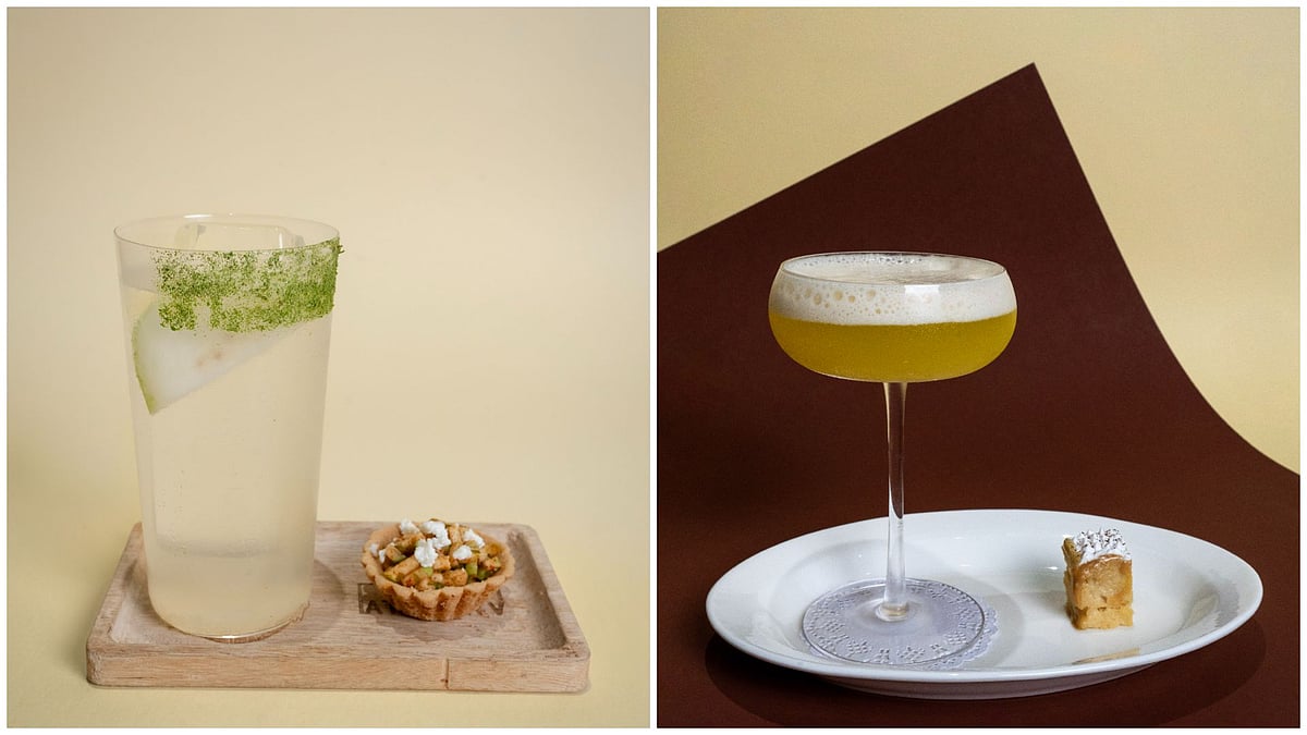 (L-R) The One That Wanted Mezcal, What the F*** is a Virgin Colada?