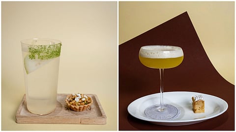 (L-R) The One That Wanted Mezcal, What the F*** is a Virgin Colada?