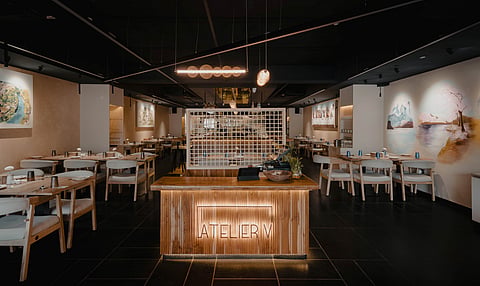 Inside Atelier V, Indore