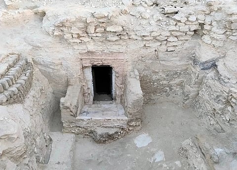 Entry to the tomb of Paser