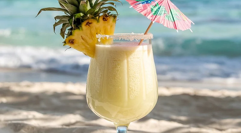 Who doesn’t love a chilled coconut-based cocktail in the heat?