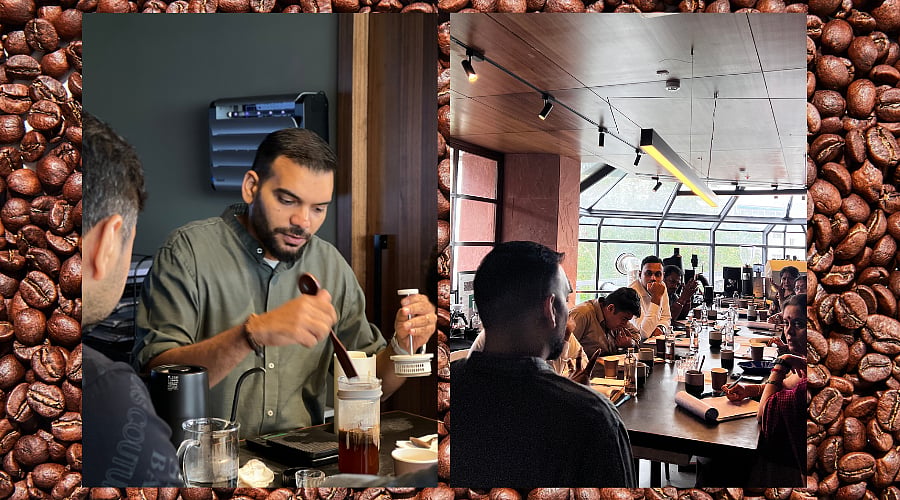 Urvaksh Bharucha at work at Roast CCX