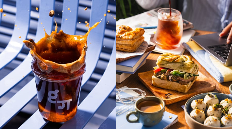 The Indulgent Blend and a good fusion sandwich will make your day