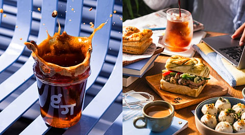 The Indulgent Blend and a good fusion sandwich will make your day