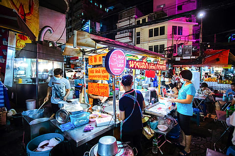 Night Market in Bangkok 