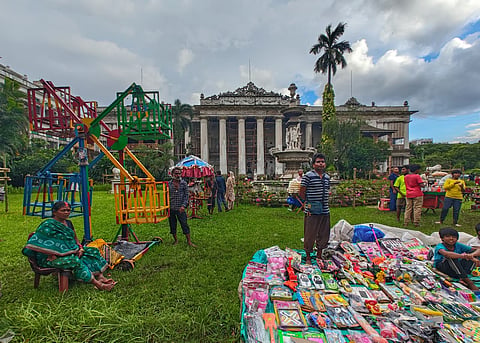 The special day, when Marble palace is open to the public for Rath Yatra