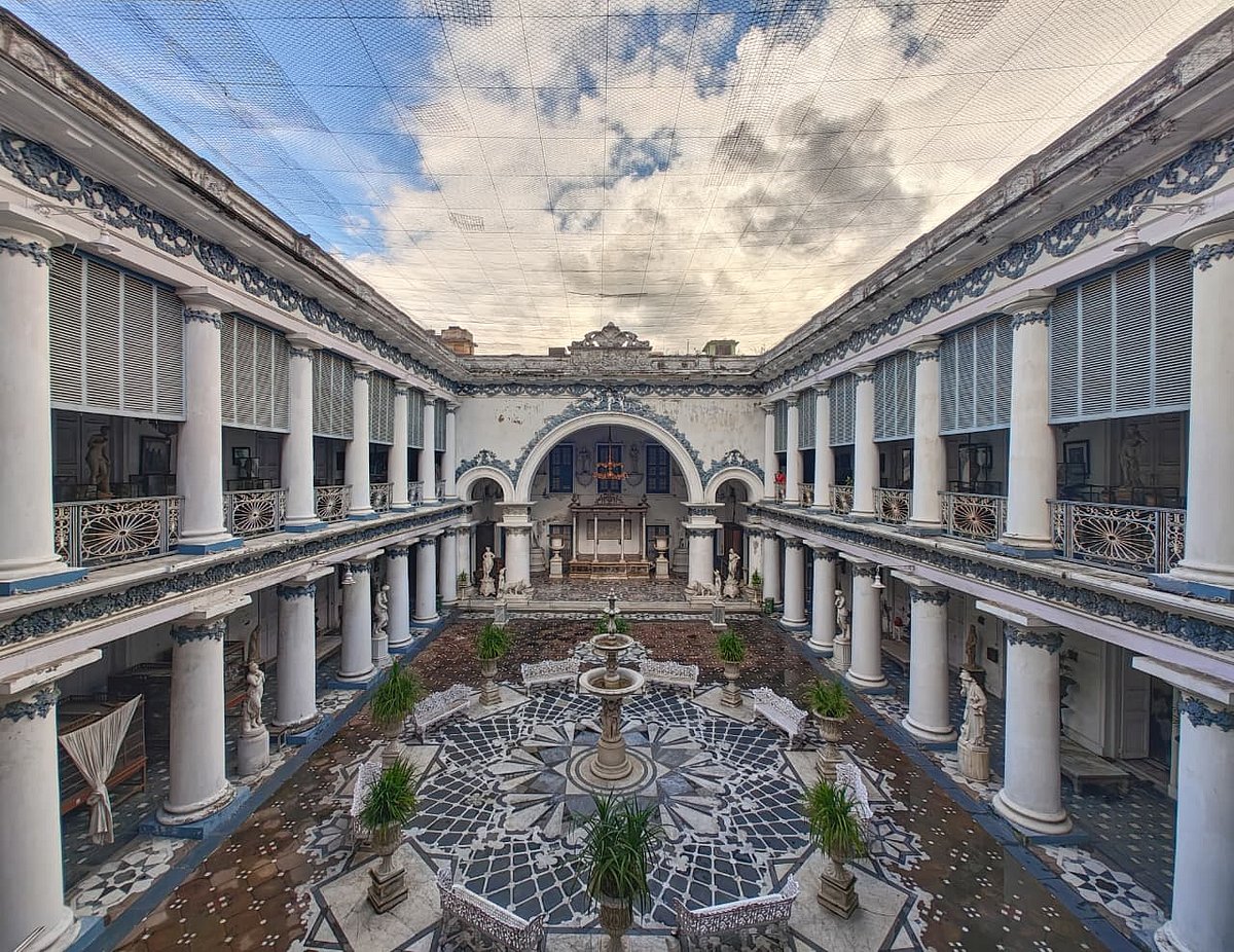 Debmalya Das : The interior courtyard of the iconic Marble Palace