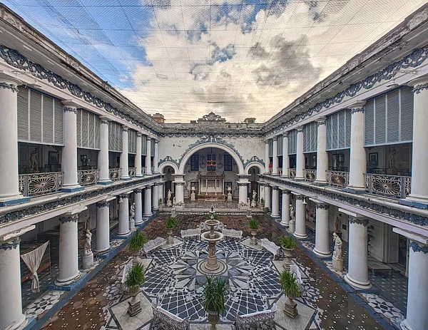 Debmalya Das : The interior courtyard of the iconic Marble Palace