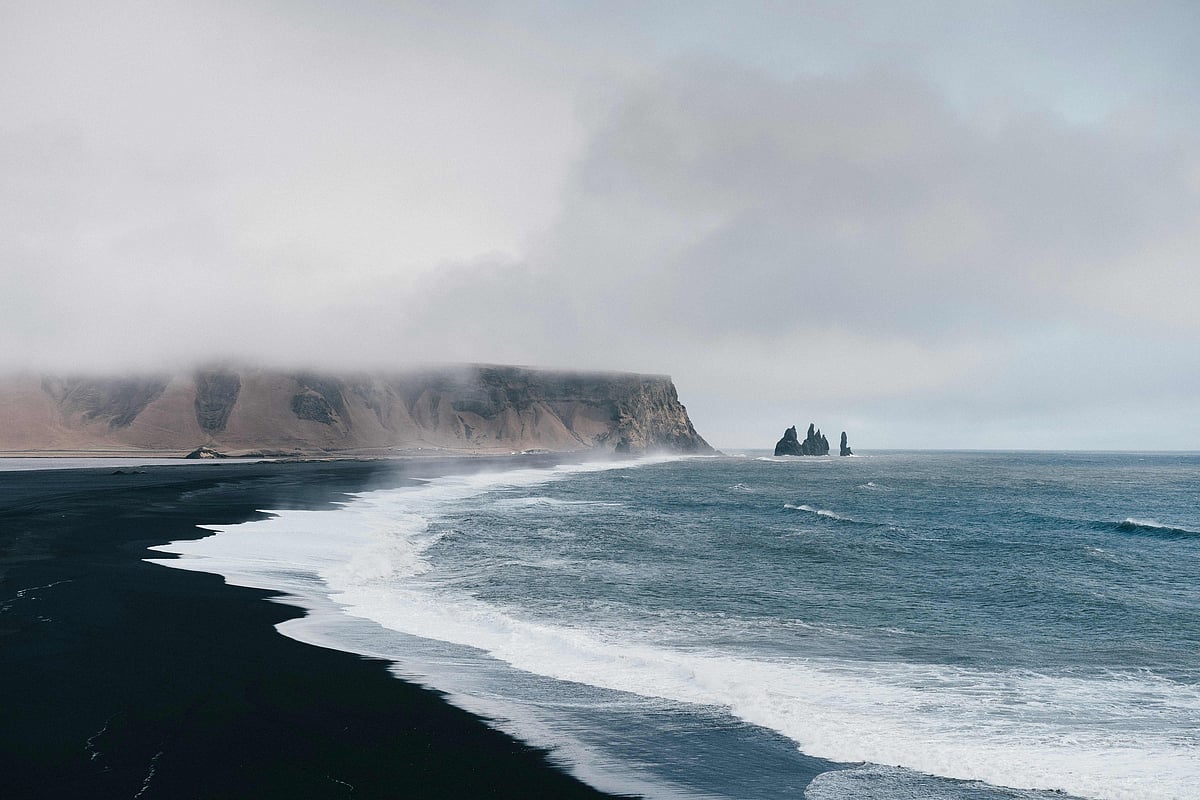 Icelands black sand beaches, volcanic landscapes and remote coastlines create an otherworldly setting for Odysseus journey into the underworld.