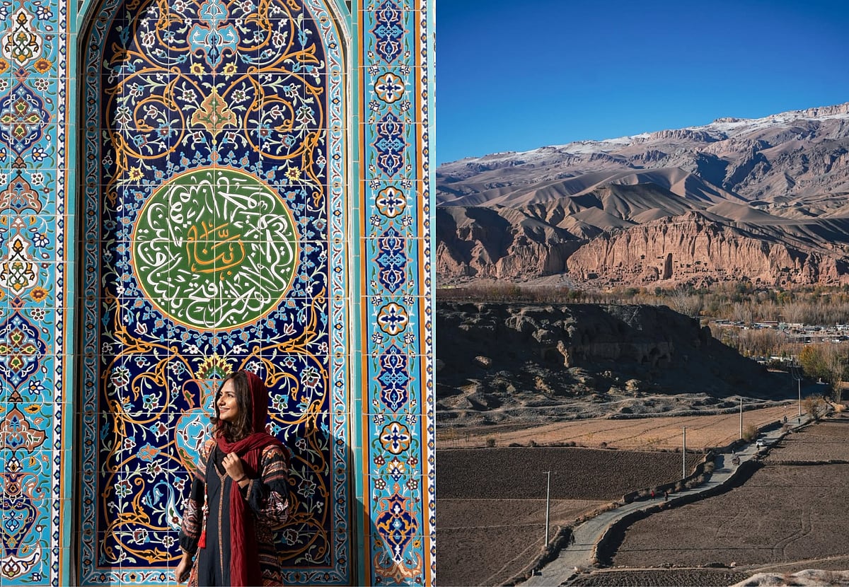 Shreya in Bamyan, Afghanistan
