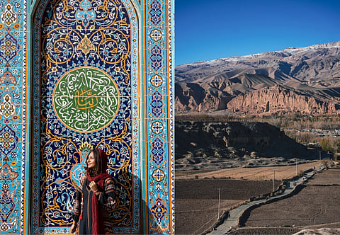 Shreya in Bamyan, Afghanistan