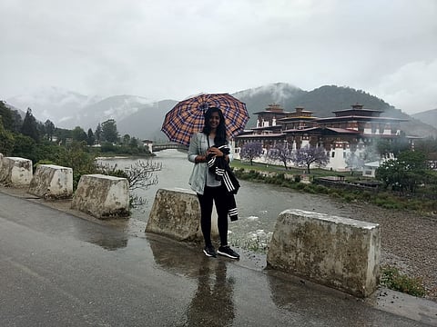 Tamanna In Paro Taktsang, Bhutan