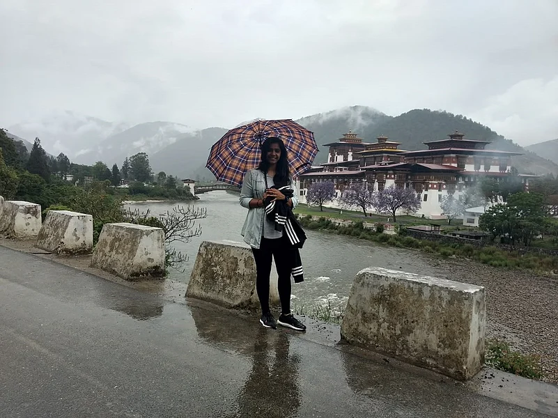 Tamanna In Paro Taktsang, Bhutan