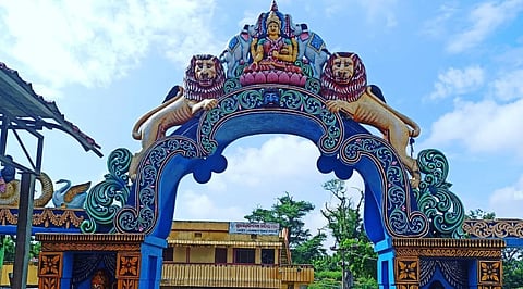 The Entrance to the Lokanatha Temple