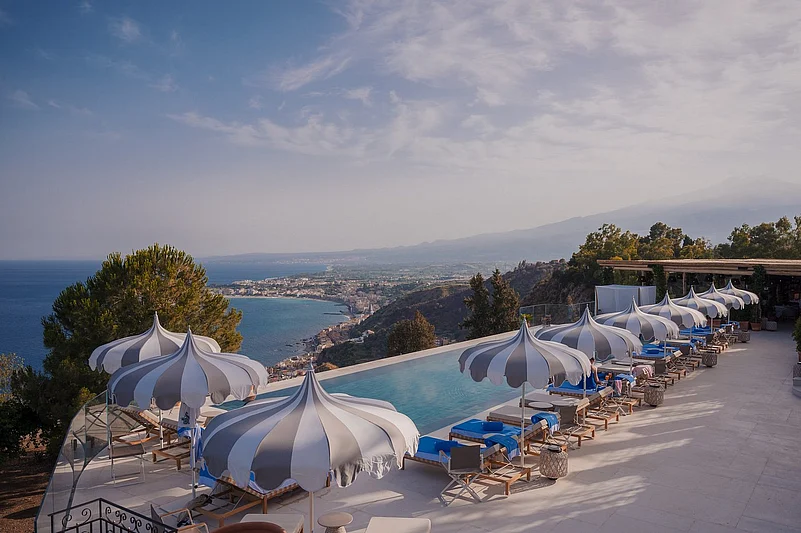 A glimpse of San Domenico Palace