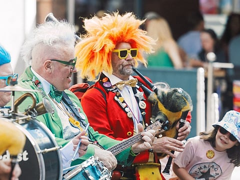 The Merchant City Festival is one of the chief attractions at the Commonwealth Games. 