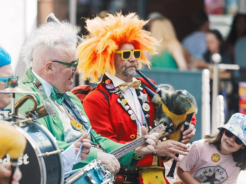 The Merchant City Festival is one of the chief attractions at the Commonwealth Games.
