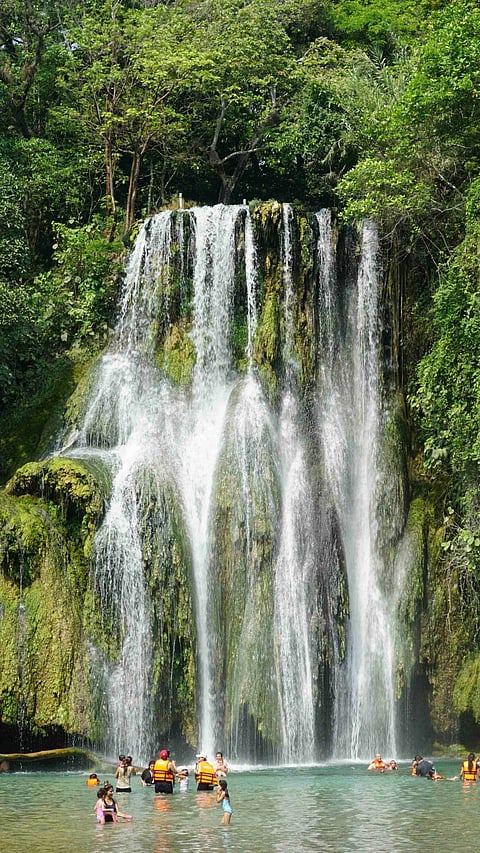 The waterfall offers a range of activities