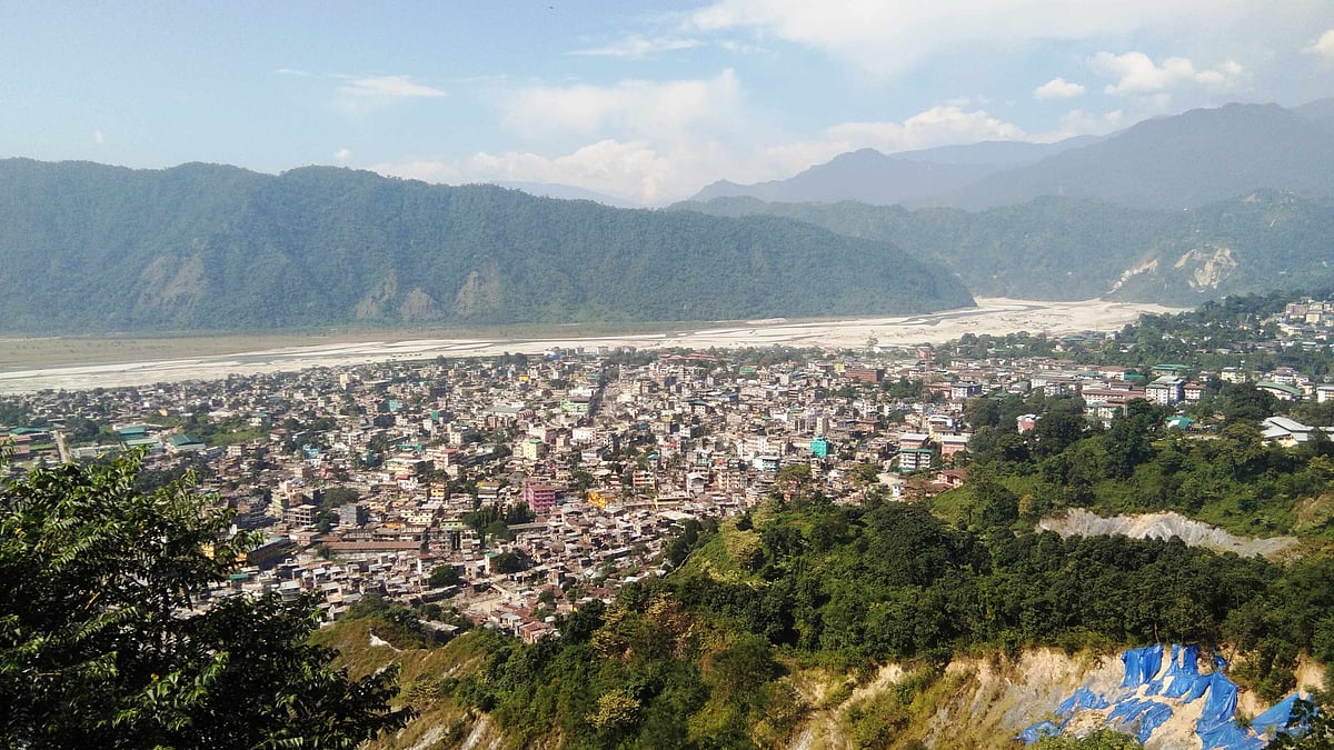 Jaigaon, West Bengal, near the India–Bhutan border