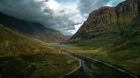 The dramatic Valley of Glencoe