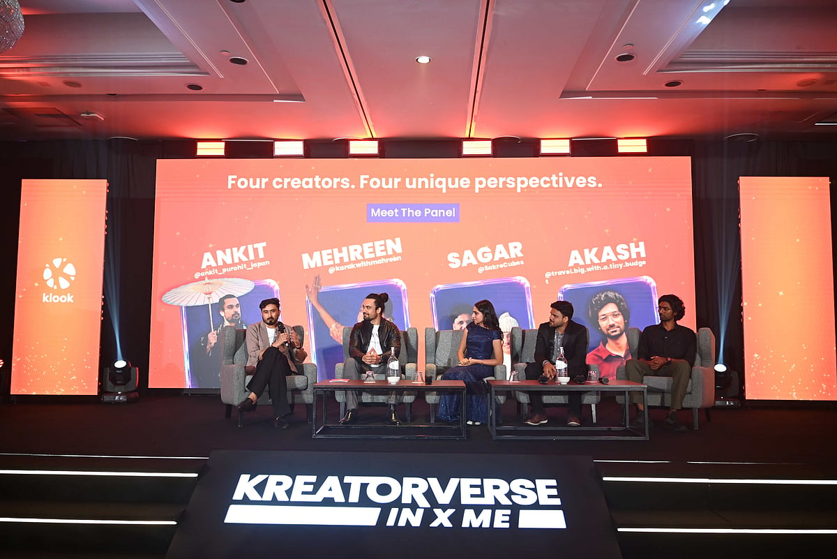 A panel discussion titled AI, Creativity & Community: Whats Next? at Kreatorverse Gala Night at the Weil Hotel, Ipoh