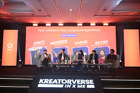 A panel discussion titled "AI, Creativity & Community: What's Next?" at Kreatorverse Gala Night at the Weil Hotel, Ipoh