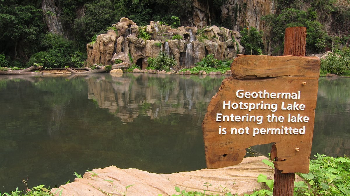 The Banjaran Hotsprings Retreat nestled beneath limestone hills in Ipoh