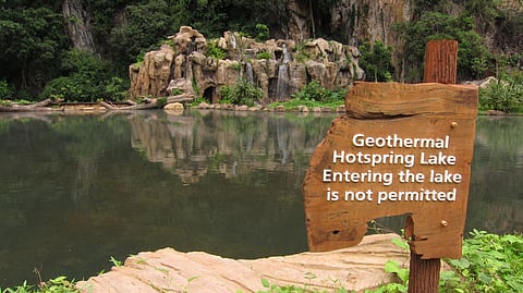 The Banjaran Hotsprings Retreat nestled beneath limestone hills in Ipoh