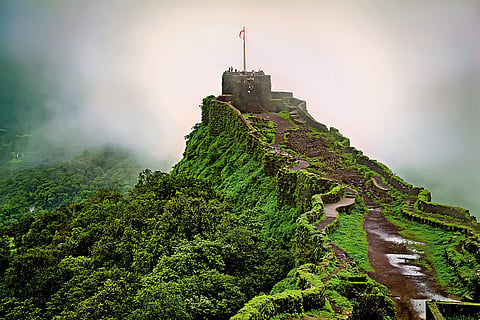 Witness the Sahyadaris in their full glory during the monsoon