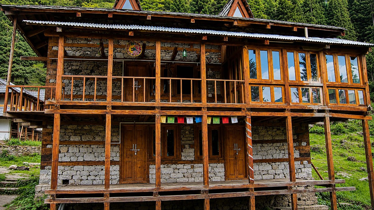 Traditional stone-and-timber construction creates resilient mountain homes responsive to climate, terrain, and local craftsmanship