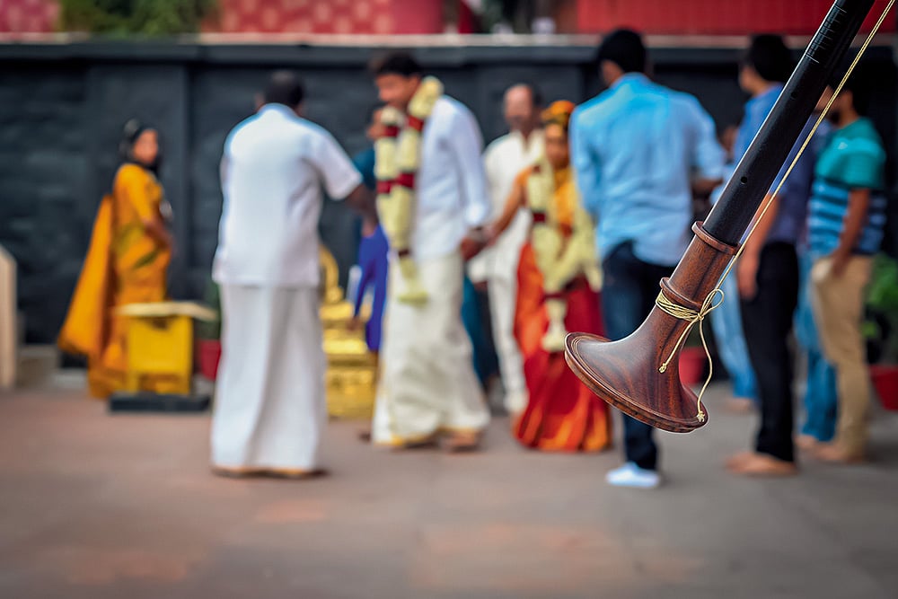 Shutterstock : Traditional rituals shape Tamil Brahmin weddings