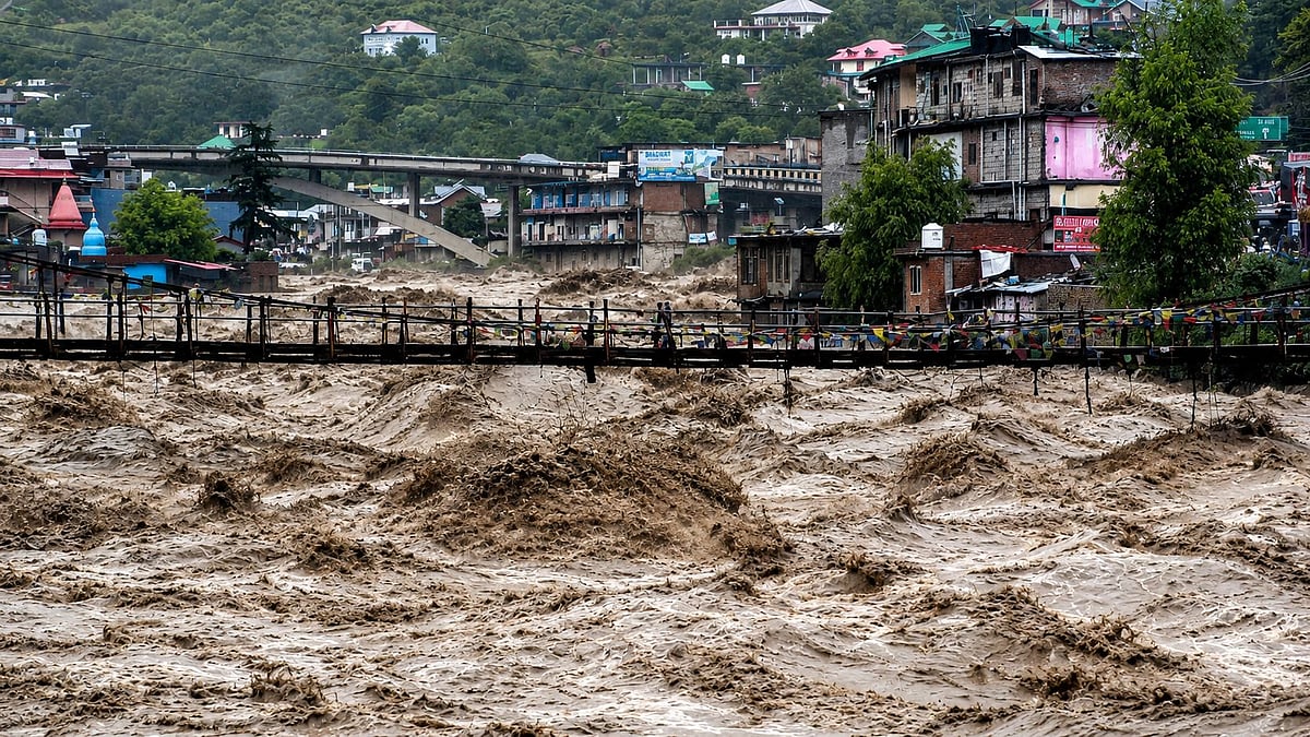 Extreme rainfall can overwhelm mountain rivers, placing settlements, bridges, and critical infrastructure directly in the path of destructive floods