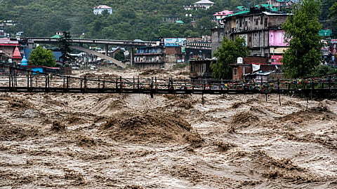 Extreme rainfall can overwhelm mountain rivers, placing settlements, bridges, and critical infrastructure directly in the path of destructive floods