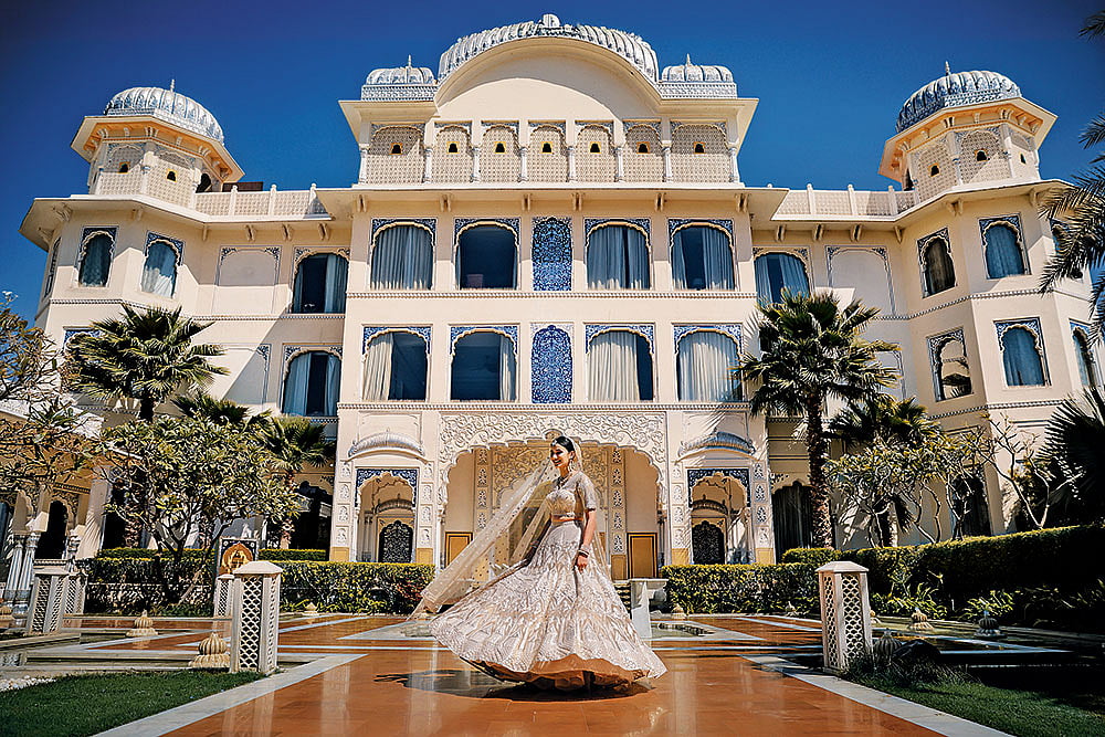 The Leela Palace Jaipur : Hotels are redefining destination weddings