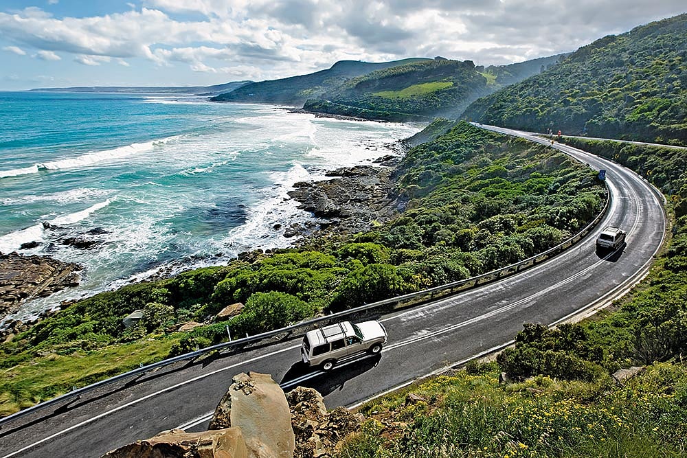 Visit Victoria : The Great Ocean Road stretches across 243 km