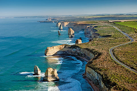 The 12 Apostles are said to be between 8.6 and 14 million years old
