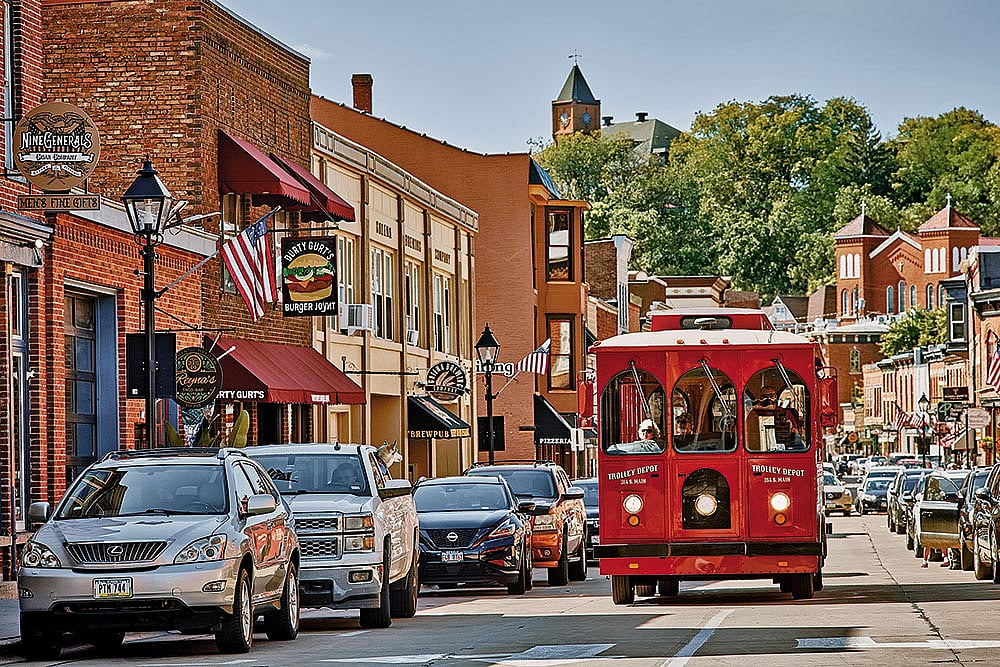 Galenas iconic Main Street
